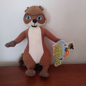 Over the Hedge Plush Toy - Brown and White